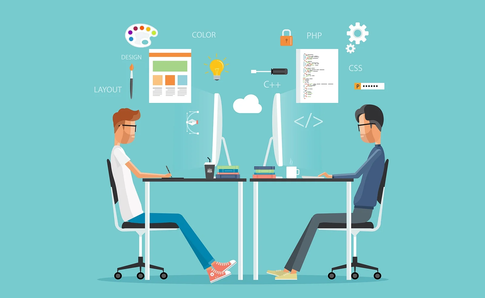 Common Differences between Graphic Design and Website Design